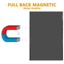 10PCS Magnetic Picture Frame, Holds 4x6 Inches Pictures, Reusable Black/White Magnet Fridge Photo Sleeves For Refrigerator, Locker,Office Cabinet,No Sratched Fridge Magnets Picture Frame Photo Sleeves Protected By Removable Film Gifts Birthday Graduation