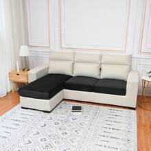 Luxury Silver Fox Velvet Sofa Cover, Stretch Sectional Couch Covers, Chaise Lounge Covers, Sofa/Couch Seat Covers, Couch/Sofa Cushion Covers For Sectional Sofa,Couch Cover,Sofa Covers Washable - Multicolor - View 2