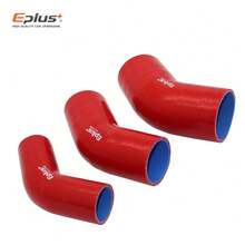 45度弯头汽车改装硅胶管进气管涡轮增压器管中冷器管耐高温胶管 - 45-Degree Elbow - 查看 3