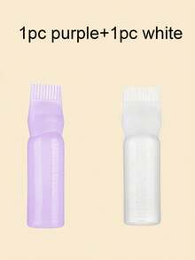 1/3 件沙龙发油涂抹瓶专业美发染发梳瓶理发店美发师染色用品发油涂抹器、发油瓶、发油瓶、发根梳涂抹瓶、发根梳涂抹瓶染发剂涂抹刷用于发根梳颜色带刻度尺、理发店美发产品和配件美容旅行必需品