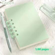 4PCS Transparent PP Cover Notebook, 160 Pages Of A7 Line Spiral Notebooks, Coil Notebook,Made With High-Quality Acid-Free Paper, Suitable For Bullet Journaling, Sketching, Double Wire Binding, And Ideal For Students And Office Supplies,Back To School Supplies