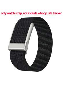 Bands For Whoop 5.0 - Replacement Nylon Knit Watch Strap Wristband With U-Shaped Metal Accessories ( NOT For Whoop 4.0)