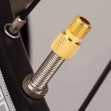 4Pcs Bicycle Valve Stem With Seal Gold-Colored Brass Construction Suitable For Mountain Bike And Tubeless Tires Easy Installation Secure Grip Design - Multicolor - View 7