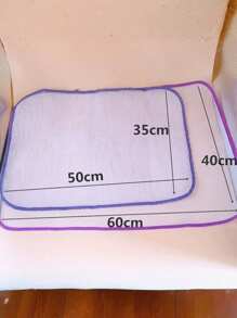 1/2/4/6pcs High Temperature Ironing Cloth Ironing Pad Household Protective Insulation Against Pressing Pad Boards Mesh Cloth(Random Color)