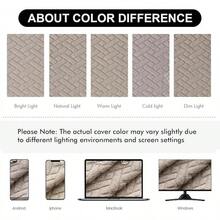 Seat Covers For Dining Room Chair Seat Slipcovers Kitchen Chair Covers (Beige, 4 Pcs) - 防水卡其色 - 查看 9