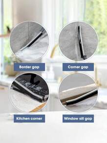 1 peça: limpe os azulejos da sua cozinha e banheiro sem esforço com esta escova multifuncional para fendas! Para serviços de limpeza comercial/lojas