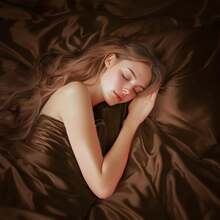 Twin Satin Sheets Sets - 3 Piece Brown Silky Bed Sheets Twin With Deep Pockets, Luxury Silk Feel Satin Sheet Set Bedding Set (1 Flat Sheet,1 Fitted Sheet,1 Pillow Case) - 棕色 - 查看 2