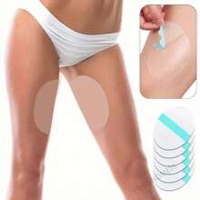 5/10/20/30/40/50pcs Extra Large Plus Size Inner Anti-Friction Leg Sleeves, Unisex Elastic Thigh Protector To Prevent Chafing Walking, Anti-Chafing Sticker For Thigh,Comfort And Protection Four Seasons Available