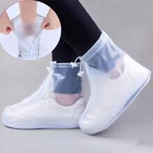 Waterproof Shoe Cover Silicone Material Unisex Shoes Protectors Rain Boots For Indoor Outdoor Rainy Days Dust-Proof Non-Slip