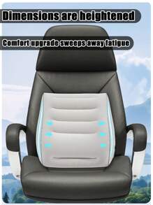 Inflatable Travel Cushion For Office Chairs, Car Cushions For Lower Lumbar Support, 4-In-1 Portable Inflatable Cushions, Fast Inflation/Deflation, Ergonomic Inflatable Lumbar Cushions For Airplanes, Cars, Chairs... Chair Cushion Seat Cushion