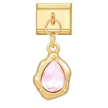 1pc Butterfly, Heart, Moon & Star Shaped Unassembled DIY Bracelet, Necklace, Ring, Anklet Components, Gold-Tone Pendant, Fashionable & Delicate Charm Bracelet Module