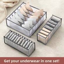 Faltbare Netz-Unterwäsche, Socken und Kleidungsorganizer Box, geeignet für Zuhause Schränke, Reisespeicherung, multifunktionale Aufbewahrung, Geschenke