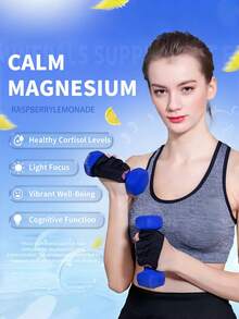 Adaptive Beverage Mix - Help You Feel Calm And Tranquil - L-Theanine-Magnesium Glycinate-Vitamin D3 - Khác - Xem 3