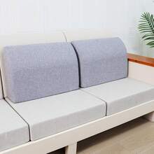 MEIJUANAA2PCS Sofa Couch Back Cushions, Backrest Support Pillow Elderly,Large Thick Lumbar Support Pillow Home (6x24x13.2 In, Linen, Medium) - Beige - View 9