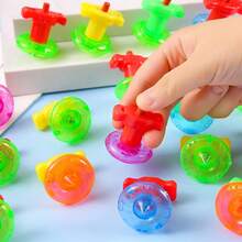 1/6/12/24/48件迷你陀螺，随机设计，陀螺仪新奇散装玩具，派对小礼品，教室，生日派对礼物，礼品袋填充物，皮纳塔填充物，礼品袋填充物，随机颜色和款式