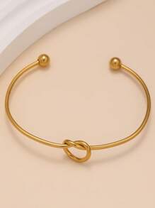 Sexy Charming Fashion Hollow Heart Shaped Cubic Zirconia Inlayed Stainless Steel Bracelet And Bangle Set For Women, Suitable For Dates, Gala Dinners, Parties, And Gifting