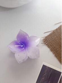 6 Pezzi Fermagli per capelli con fiore a 5 petali per donne, fermagli per capelli alla moda per vacanze al mare, per la parte posteriore della testa