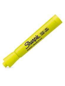 1 Pza Resaltador, 1pza Marcatextos Accent Sharpie Punta Cincel - Amarillo - Ver 4