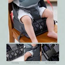 1pc Foldable Baby Booster Seat Cushion, Portable Height-Increasing Cushion For Kids, Non-Slip Toddler Dining Chair Booster