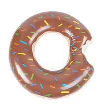 1 Stück 90# Kreative Donut Design, Donut Pool, Donut Schwimmring, Strand Donut, gefüllter Donut, schwimmender Donut, Donut Pool, Donut Schwimmring, Frucht Donut, Wassermelonen Schwimmring, Strand Essentials, Strand Accessoires