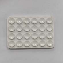 1 buc Mâner de telefon din silicon, Ventuză cu două fețe cu 24 de ventuze, Multifuncțional Pătrat Autoadeziv Antiderapant, Mâner de telefon, Mâner adeziv pentru telefon, Suport adeziv pentru telefon, Telefon adeziv