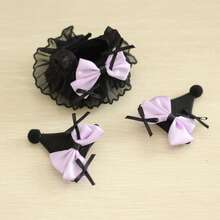 1pc, Only Clothing, Halloween Devil Doll Outfit For Labubu, Clothing Replacement, Non-Plush Filled, Inner Material Polyester Fiber - Multicolor - View 14