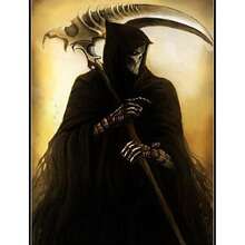 1 件 DIY 全圆形水钻死亡天使头骨水钻水钻画死亡之神马赛克图片十字绣家居装饰万圣节装饰秋季装饰房间装饰