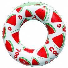 1 Stück 90# Kreative Donut Design, Donut Pool, Donut Schwimmring, Strand Donut, gefüllter Donut, schwimmender Donut, Donut Pool, Donut Schwimmring, Frucht Donut, Wassermelonen Schwimmring, Strand Essentials, Strand Accessoires