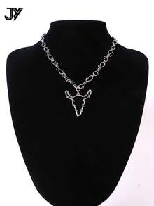 1 件男士 INS 嘻哈朋克荆棘吊坠项链 - 項鍊 - 查看 8