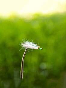 GOTURE Goture 4 peças Conjunto de Mosca de Pesca de Moscas Minnow Clouser, kit de Mistura de Mosca de Pesca de Mosca, Anzol de Streamers Ótimo para Baixo, Truta, Peixe-Panela