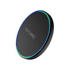 15W无线充电器，15W最大无线充电板，兼容 16/15/14/13/12/SE/11/11 Pro/XS Max/XR/X/8，兼容三星Galaxy S23/S22/Note，Pixel/G8/7无线充电 - 黑色 - 查看 1