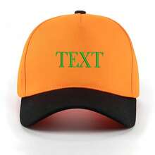 Customized Embroidered Name Baseball Cap - Lightweight, Breathable, Adjustable, Unisex For Wedding, Valentine's Day And Holiday Gifts (Hand Wash Only), Personalized Headwear, Casual Style, Embroidered Design - Multicolor - View 13