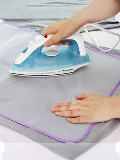 1/2/4/6pcs High Temperature Ironing Cloth Ironing Pad Household Protective Insulation Against Pressing Pad Boards Mesh Cloth(Random Color)
