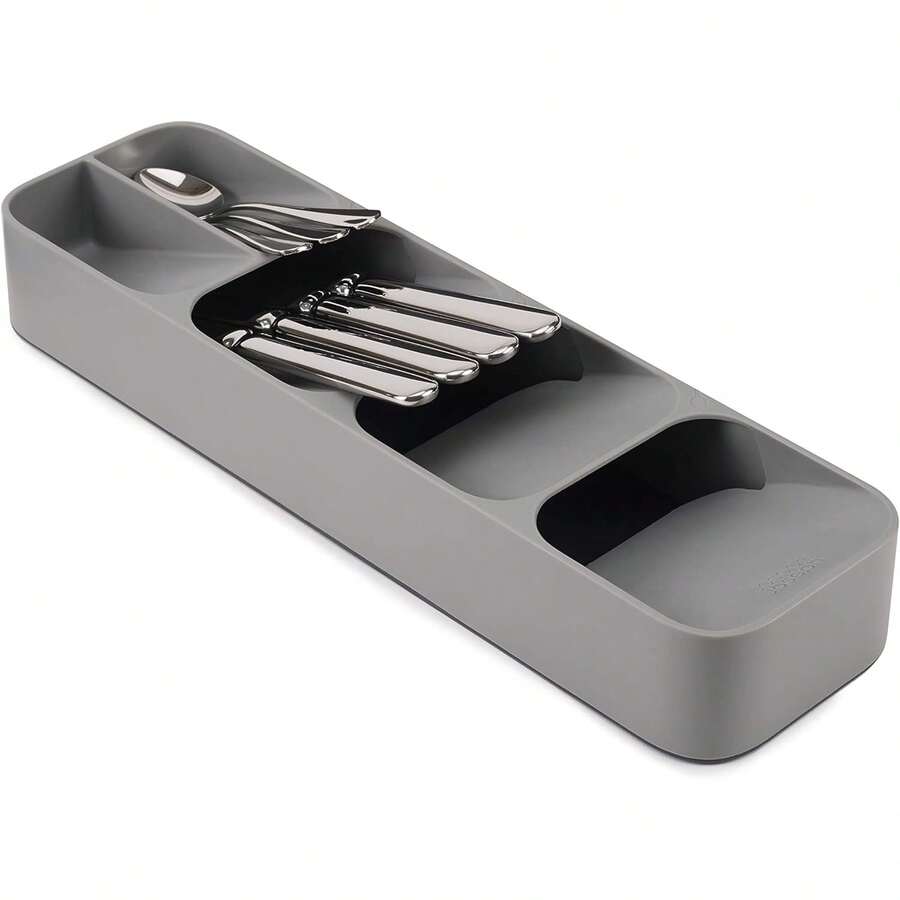 Joseph Joseph DrawerStore Compact Utensil Organizer Kitchen Drawer Silverware, Flatware Tray, Small, - Flatware & Utensils Organizer - View 1