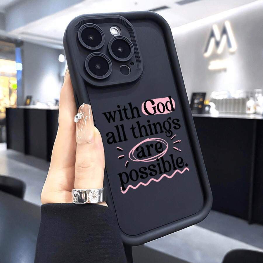 Coque de téléphone pour iPhone 16 Pro Max, 15 Plus, 14, 13, 12, 11, XS, XR, avec tous les motifs possibles. Coque de téléphone portable en silicone souple antichoc. Cadeau pour les filles. Coque compatible avec iPhone 17, 17 Pro, 17 Pro Max - A-Brun - Voir 1