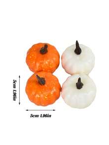 24pcs Multi-Color Simulation Small Pumpkin Decoration Ornaments, Thanksgiving Decoration Small Pumpkin, Holiday Decoration Supplies, Home Table Kitchen Decoration, Holiday Atmosphere Decoration, Interesting Party Gifts, Creative Desktop Ornaments, Surprise Thanksgiving Gifts