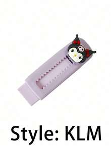 Sanrio 1 件    可伸缩橡皮擦，适合学生和办公室使用，适合返校学习用品（某些部件可能是随机的） - 彩色 - 查看 13