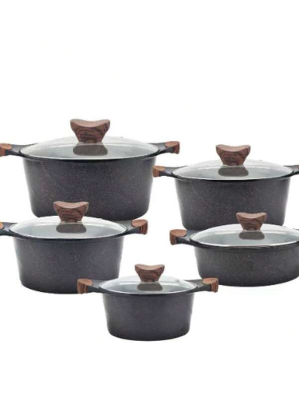 4-częściowy zestaw garnków do zupy Nordic Luxury Nonstick, wysokiej jakości garnek ze stali nierdzewnej Nonstick do użytku domowego