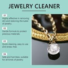 Jewelry Cleaning Agent, Metal Cleaner For Jewelry, Anti-Oxidation, Rust & Stain Remover, Maintenance Liquid