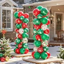 2 Sets Metal Telescopic Balloon Column Stand Kit - 6.8ft Height Adjustable Party Pillar For Birthday, Wedding, Christmas, Graduation Decorations - Multicolor - View 6