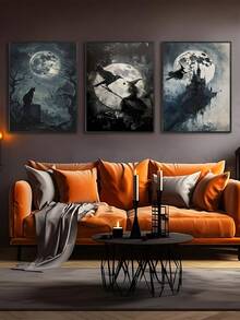 3 件万圣节女巫装饰、万圣节墙壁艺术、黑暗学院美学、女巫墙壁艺术、女巫家居装饰、女巫三联画、卧室装饰、客厅装饰、办公室装饰、餐厅墙壁装饰、厨房装饰、书房、走廊、宿舍装饰、浴室装饰、送给朋友的理想礼物、墙壁艺术、墙壁装饰、家居装饰、房间装饰、帆布墙壁艺术、海报、带框架的墙壁艺术、可选框架 - 彩色 - 查看 7