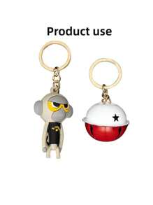 60pcs Simple Elegant Metallic Keychain, Suitable For Everyday Use And Attachments School Car Accessories Cute Goth Y2k