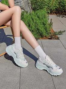 CAMEL CROWN Women's Outdoor Sports Shoes Breathable Summer Walking Shoes Casual Fashion Shoes Thick Sole