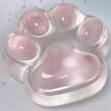 1/5pcs Cat Claw Squeeze Toy, Slow Rebound Grape/Orange Color, Stress Relief, Squeeze Toy, Cube Squeeze Toy, Taba Squeeze Slime, Stretchy Big Squeeze Cat Claw, Finger Spinner Toy, Birthday Party Gift - Multicolor - View 2