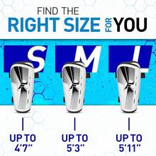 Sports Soccer Shin Guards For Youth + Adults - Superlight Shin Guards For Men, Women + Kids - (2) Shin Guard Set For Boys + Girls - Black - View 7