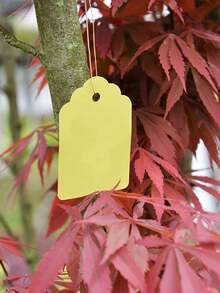 100pcs, Waterproof Plastic Hanging Sign Gardening Marker Label Hanging Tag Waterproof Succulent Label - Multicolor - View 6