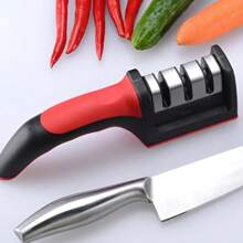 Kit 2 Stainless Steel Knife Sharpener Sharpening Kit With 3 Sharpeners Professional Knife Sharpener Promotion