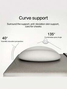 1 Cuscino per lettino da massaggio per salone di bellezza, cuscino a U per massaggi e trattamenti viso, con schiuma viscoelastica, design ergonomico per supporto collo e viso, chiusura a cerniera, lavabile a secco, multifunzionale per casa, spa, ufficio - Multicolore - Visualizzare 6