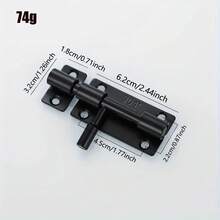 Barrel Bolt Latch, Sliding Door Latch Lock, 304 Stainless Steel Thickened, Slide Bolt Latch With Screws