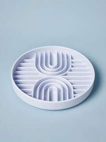 PETSIN Bangp Licking Mat For Dogs And Cats,Dog Slow Feeders,Boredom Anxiety Reduction,Heavy-Duty Puzzle Mat Dog Treat Mat With Unique Quadrant Design,Perfect For Yogurt,Treats Or Peanut Butter - Multicolor - View 8